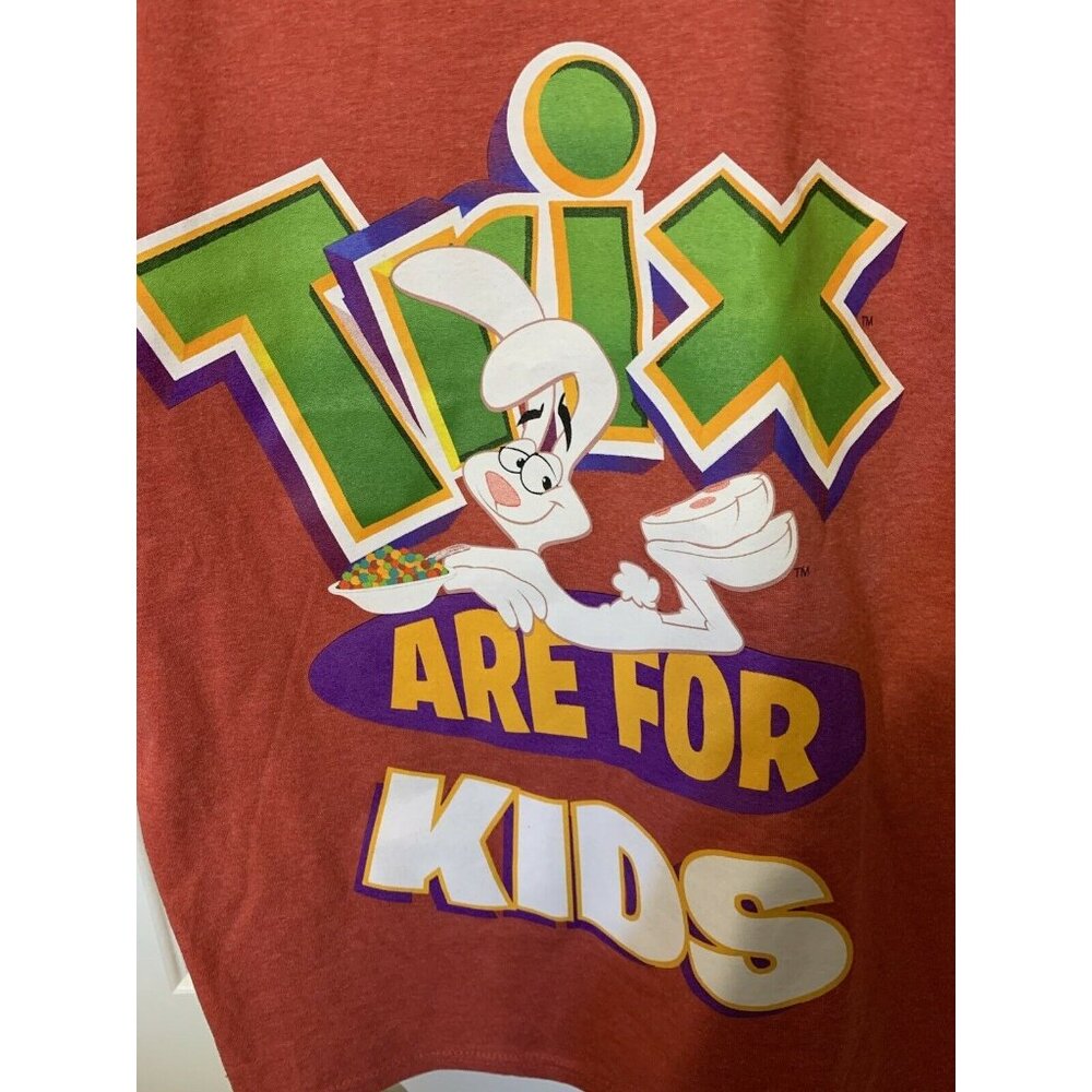 New TRIX ARE FOR KIDS Graphic Tee‎ Shirt - Size XL 14-16 red NWT